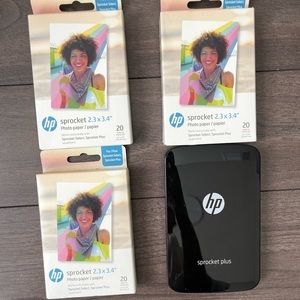 HP Sprocket Plus + 3 new film packs
